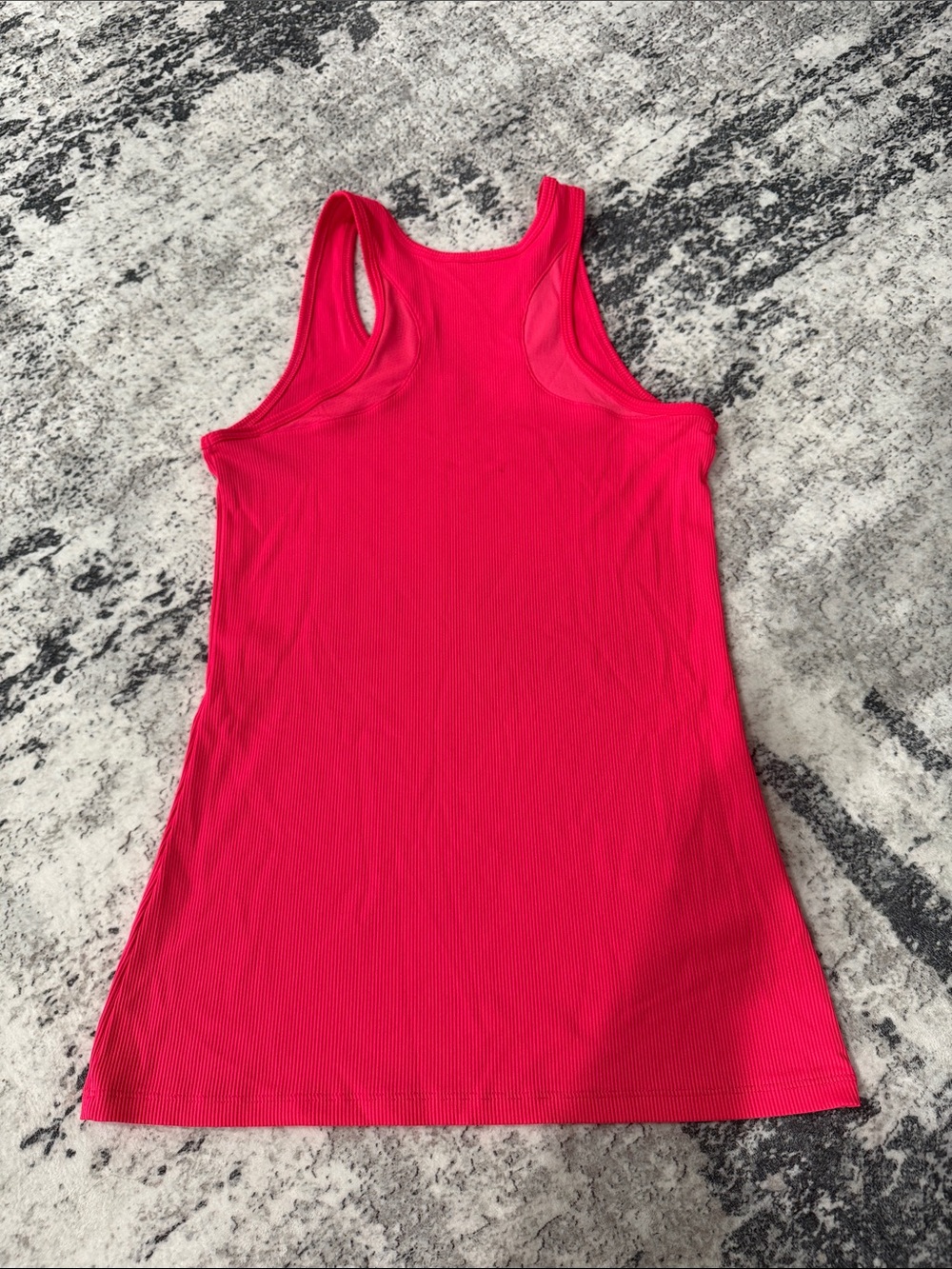 Under Armour Hot Pink Racerback Performance Tank - Picture 2 of 2